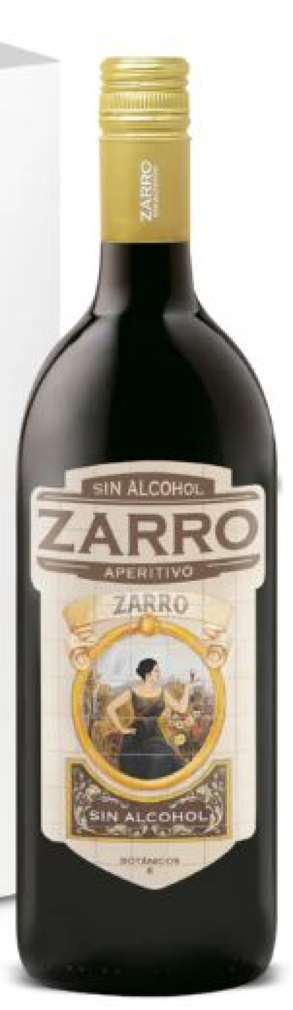 VERMUT ZARRO ROJO SIN ALCOHOL 0,75 L.